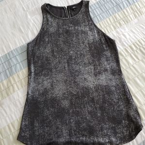 Black and silver tank top